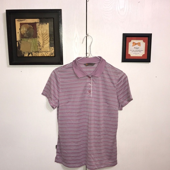 Wildland Women’s Polo Shirt Medium Purple Nice - Picture 1 of 5